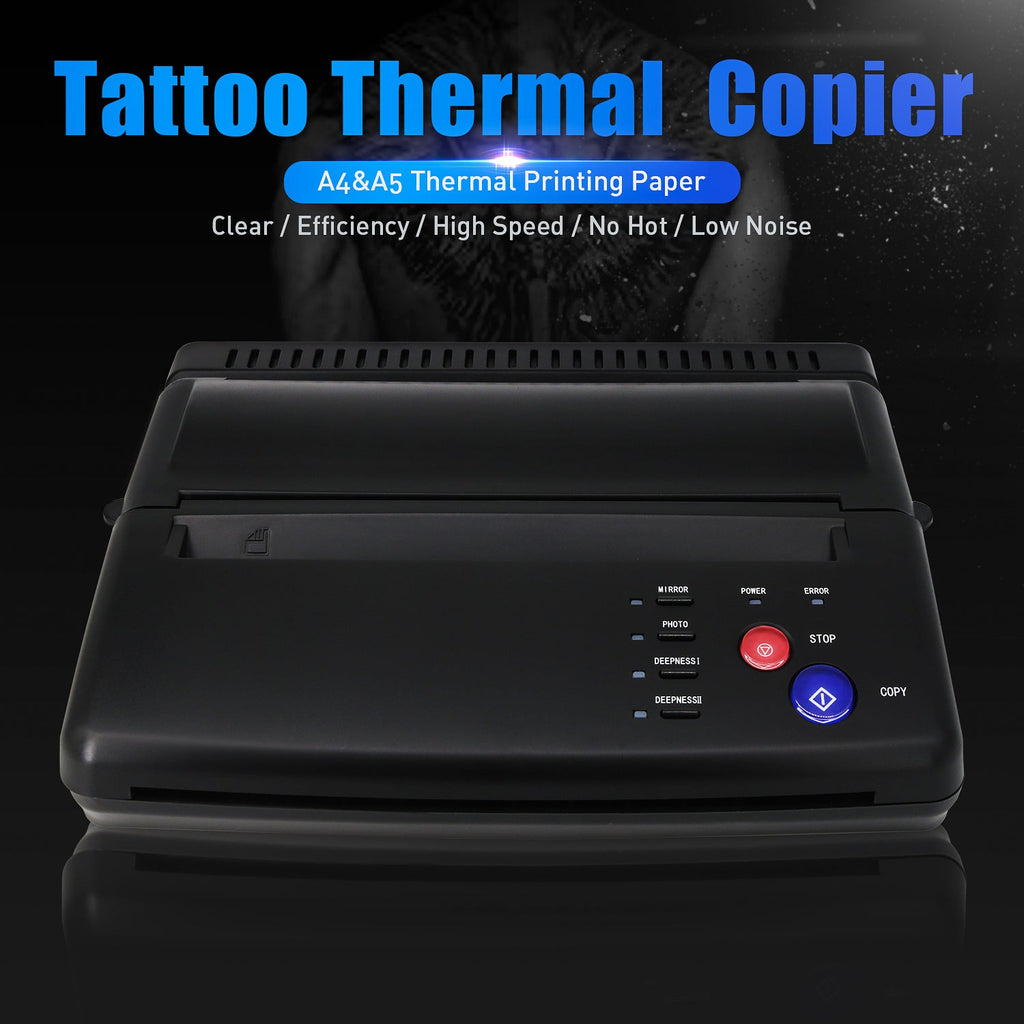 Black Thermal Kopierer A4, für den Tattoobedarf entwickelt
