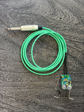 Clip Cord Mint, Laser Worm Glitter, Edelstahlhaken