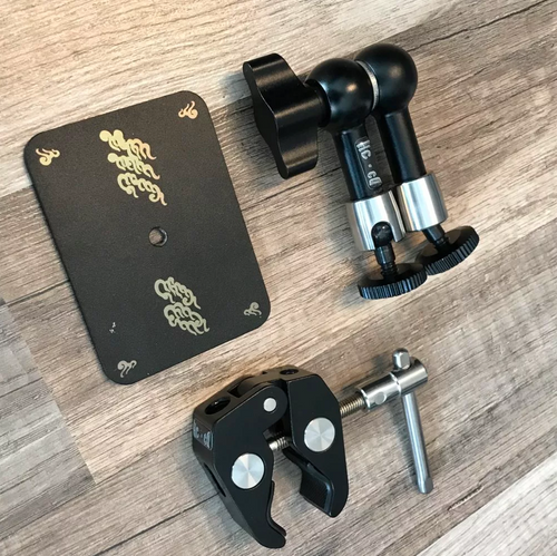 Aluminium-Arm mit Klemme, individuell einstellbar