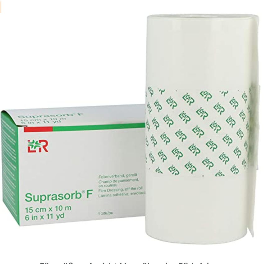 Suprasorb F Folienverband, 10 oder 15 cm Breite