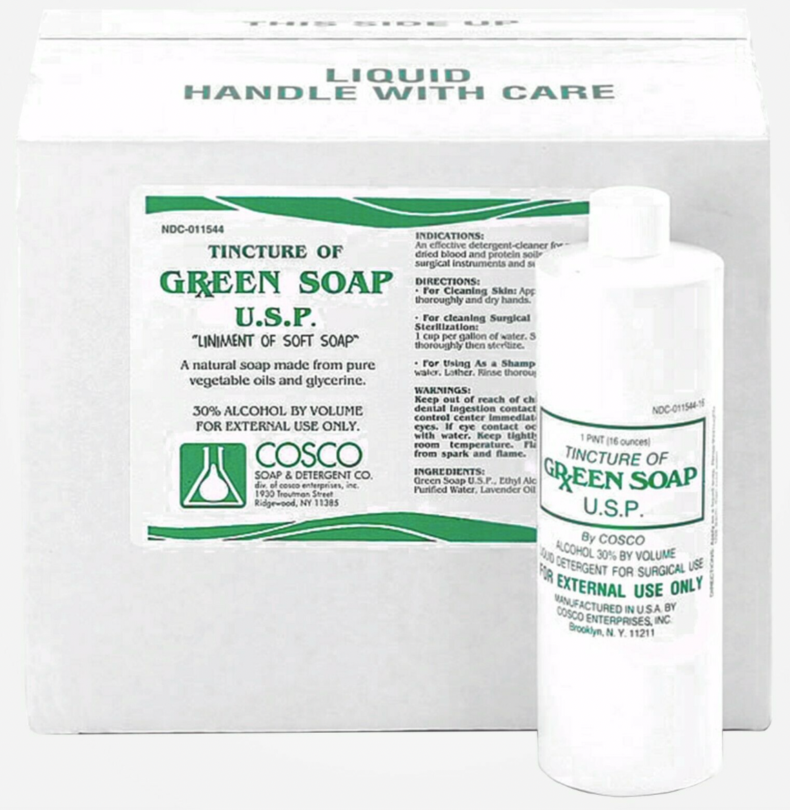 Cosco Green Soap, 0,475 Liter bis Gallone
