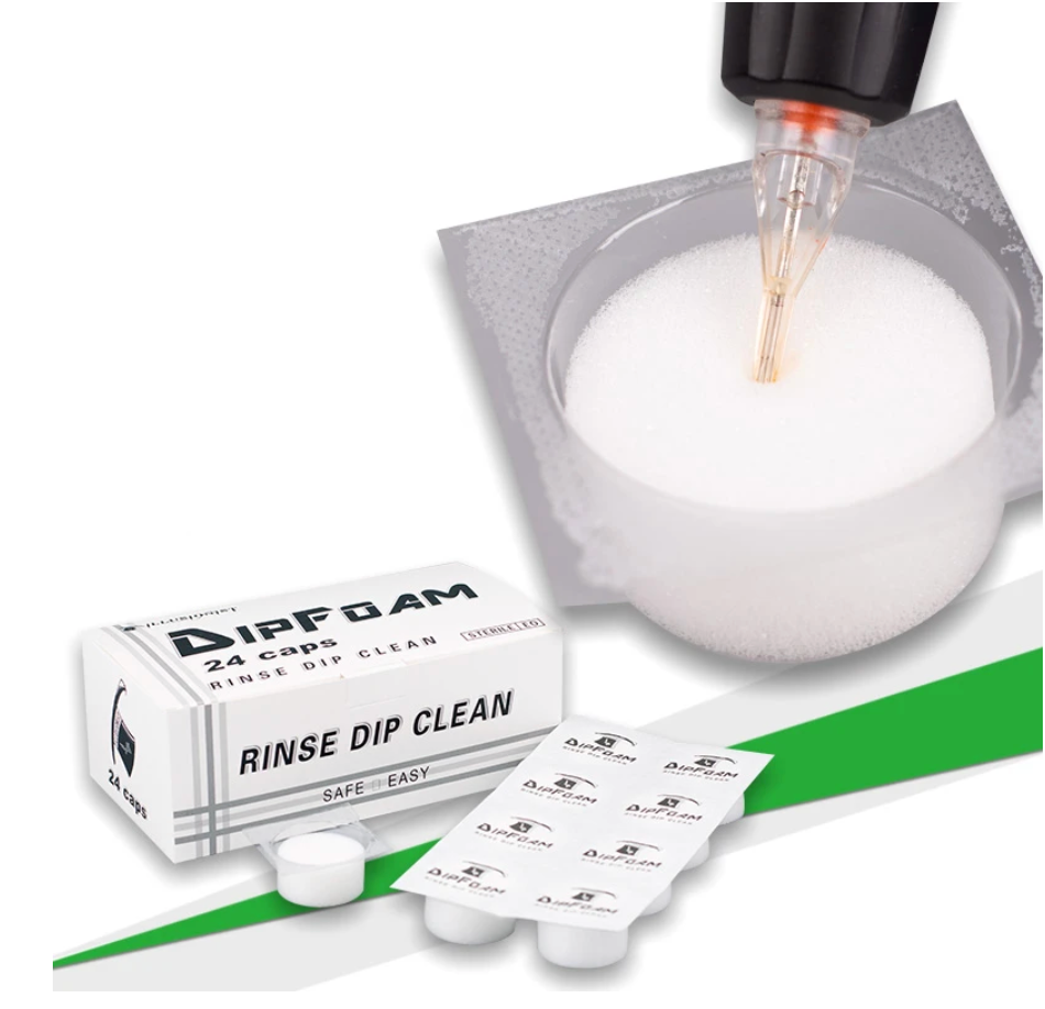 Nadel-Reinigungsschwamm Dip Foam, EO-gas-sterilisiert