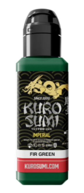 Kuro Sumi Imperial Fir Green, Tattoofarbe 44 ml