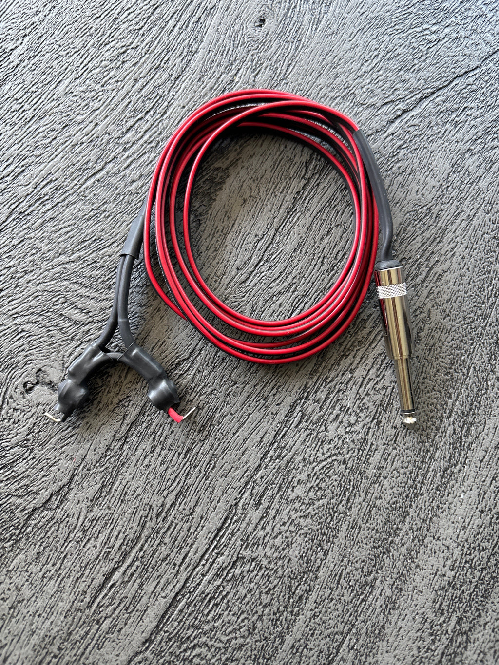 Custom Fußschalter Messing, inkl. Clipcord, 2 m