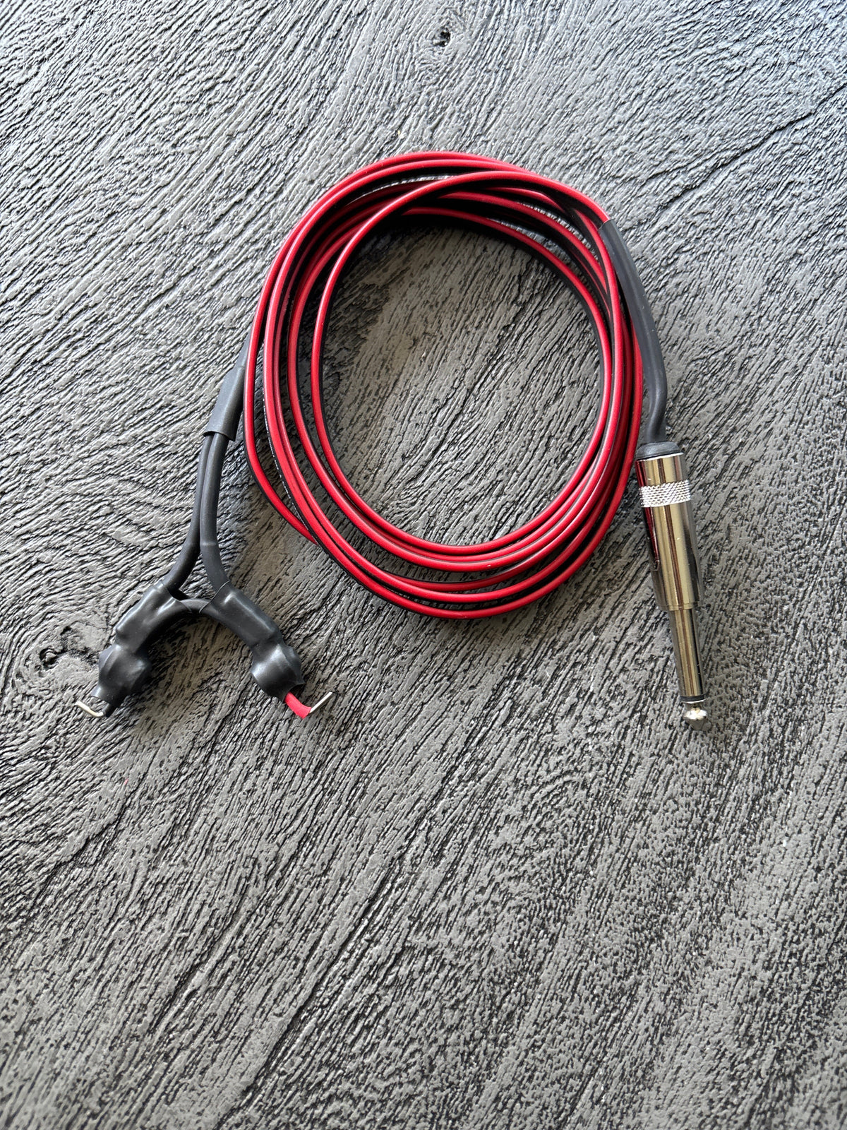 Custom Fußschalter Messing, inkl. Clipcord, 2 m