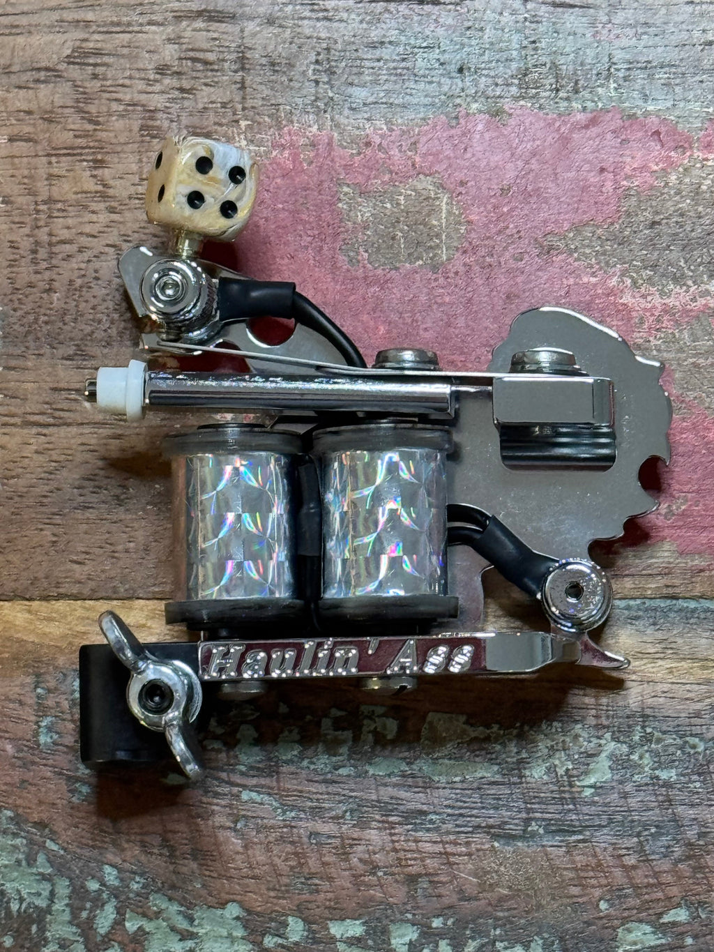 Brian Patton Haulin Ass Shader, Spulenmaschine Silber