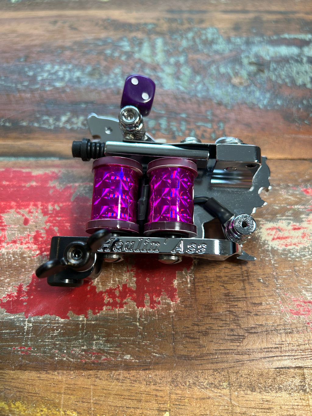 Brian Patton Haulin Ass Liner, Spulenmaschine Violett