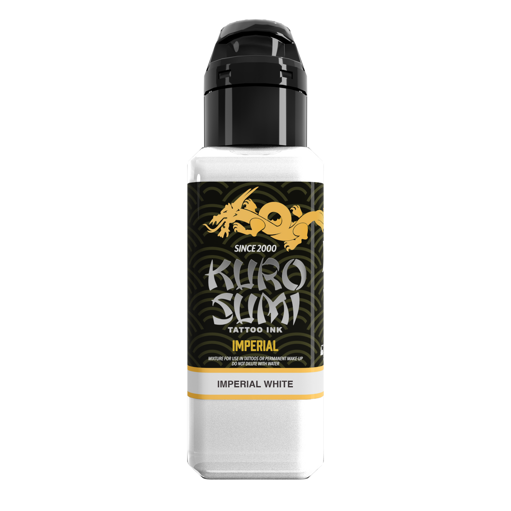 Kuro Sumi Imperial White, Tattoofarbe 44 oder 88 ml