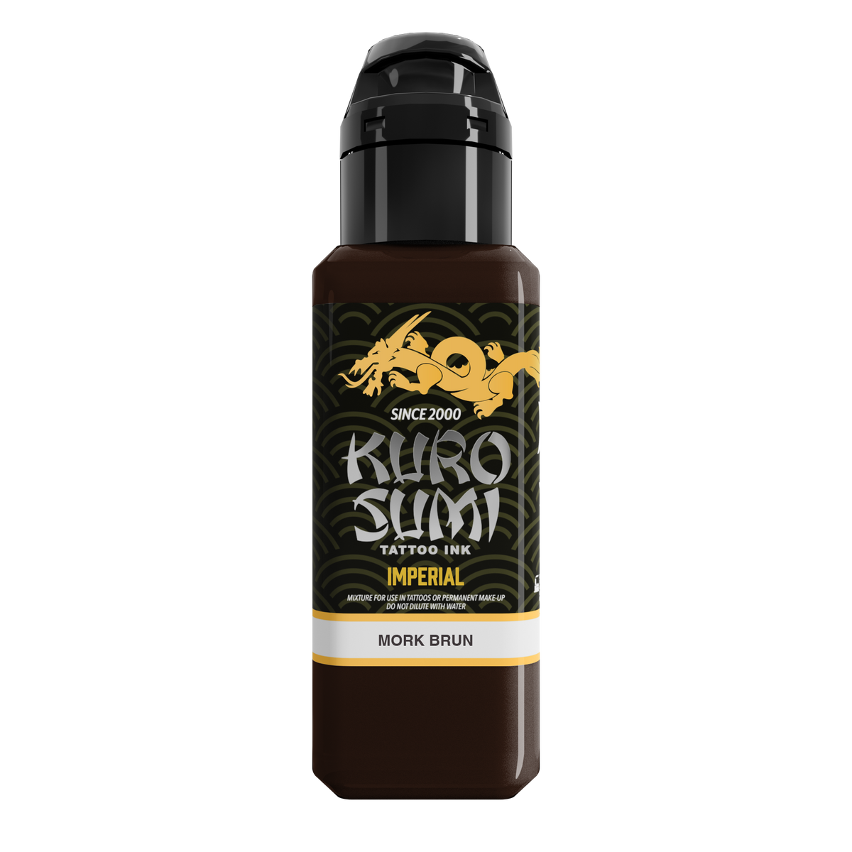 Kuro Sumi Imperial Mork Brun, Tattoofarbe 44 ml