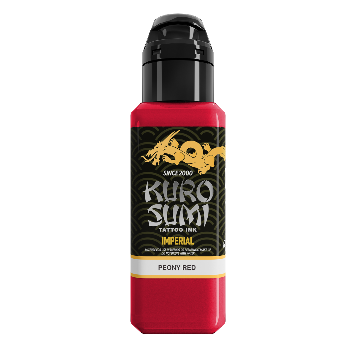Kuro Sumi Imperial Peony Red, Tattoofarbe 44 ml