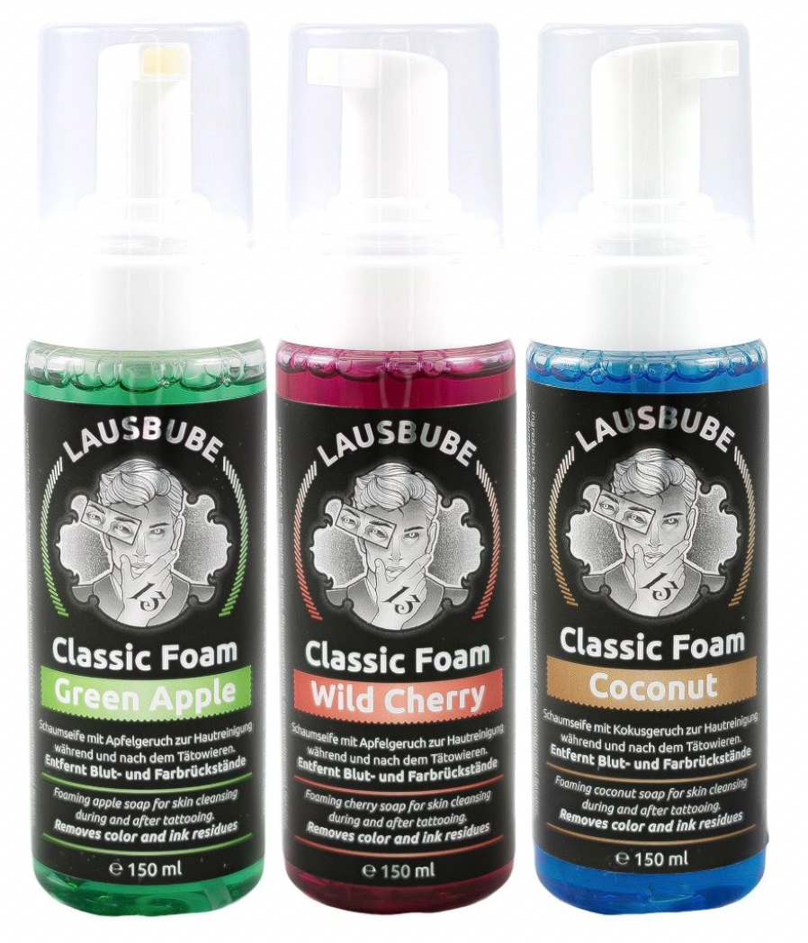 Lausbube Classic Foam, drei Duftrichtungen, 150 ml