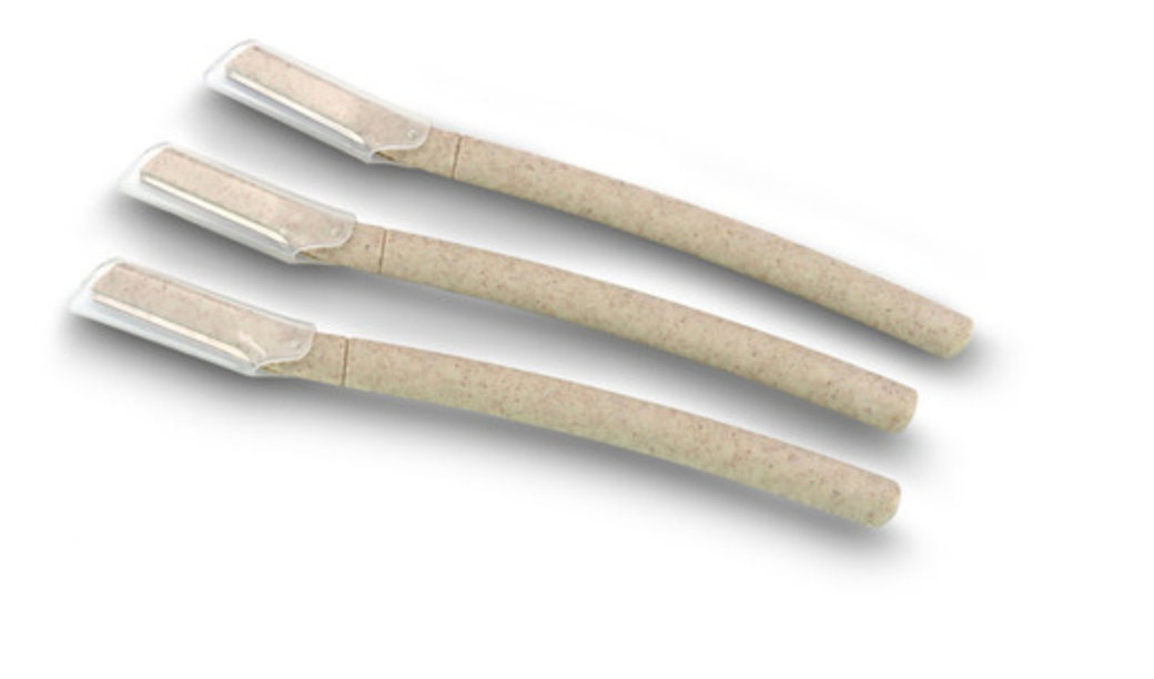 PLA "Bio Kunststoff" - Rasierer / Klinge - 3 Stk/Pack