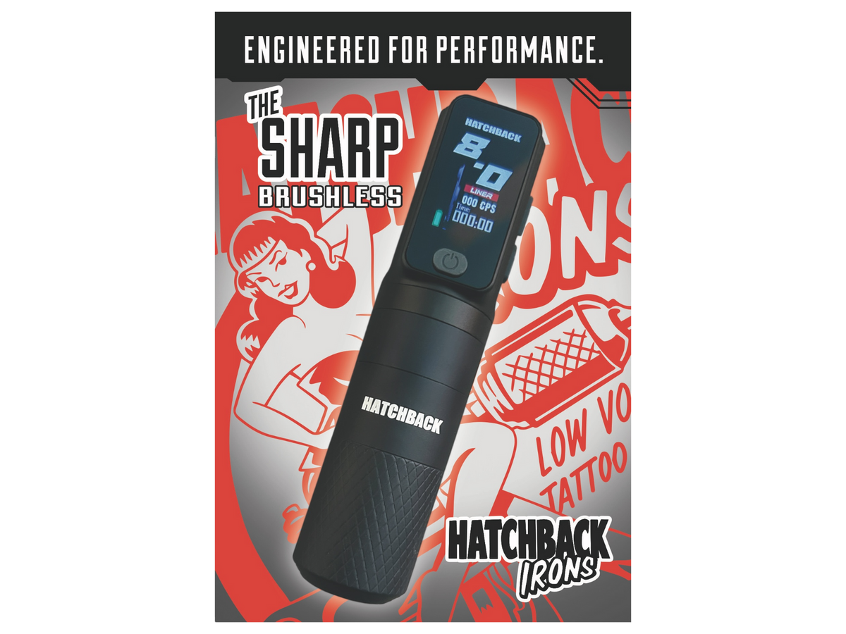 Hatchback Irons Sharp LCD, Brushless Pen mit Akku