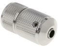 Edelstahl Quick-Lock-Griffstück gerändelt, 316er Stahl