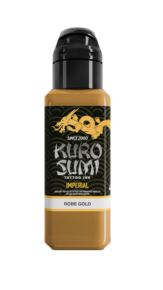 Kuro Sumi Imperial Robe Gold V2, Tattoofarbe 44 ml