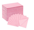 Arbeitsplatzunterlagen / Schutztücher - Rosa