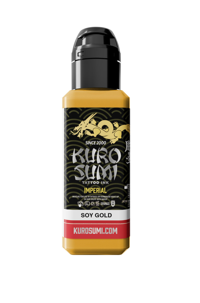 Kuro Sumi Imperial Soy Gold, Tattoofarbe 44 ml