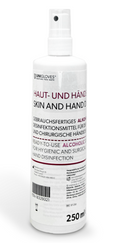 Haut- und Händedesinfektion, 250, 500 oder 5000 ml