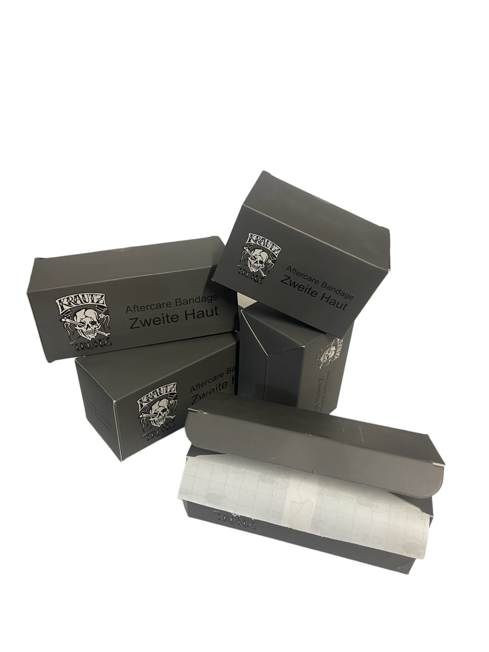 Zweite Haut Aftercare-Bandage, drei Breiten