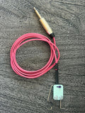 Clip Cord Pink mit Pastellmint-Basis, Edelstahlhaken, reparierbar